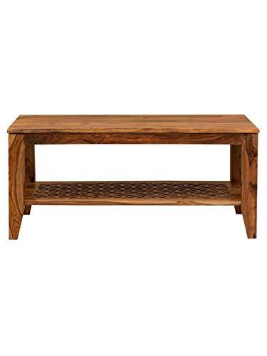 Coffee Table for Living Room | Center Table | Carved NET Coffee Table | Provincial Teak Finish