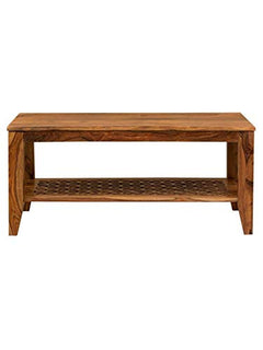 Coffee Table for Living Room | Center Table | Carved NET Coffee Table | Provincial Teak Finish