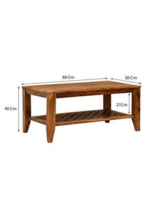 Coffee Table for Living Room | Center Table | Carved NET Coffee Table | Provincial Teak Finish