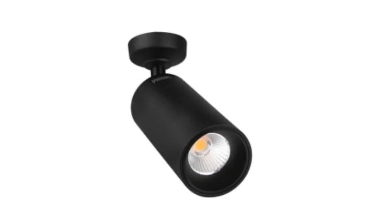 Philips 10W FlexSpot LED Surface Black Warm white-3000k