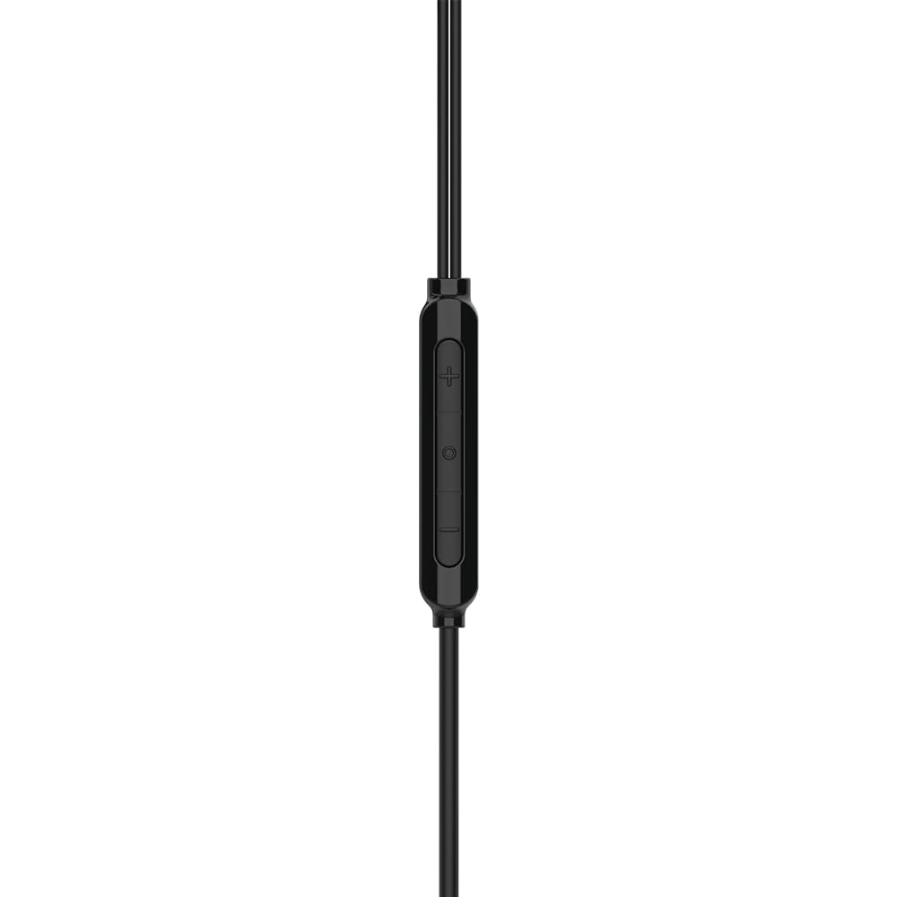 Philips Audio TAE1159BK/00 in-Ear Wired Earphones with C-Type Jack, 10mm Drivers, Inline Mic
