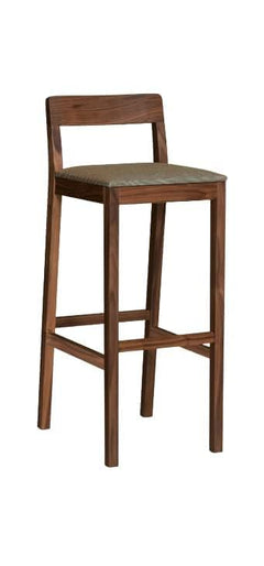 Elegant Sheesham Wood Bar Chair - Durable, Handcrafted, Comfortable Seating with Footrest, Ideal for Home Bar, 