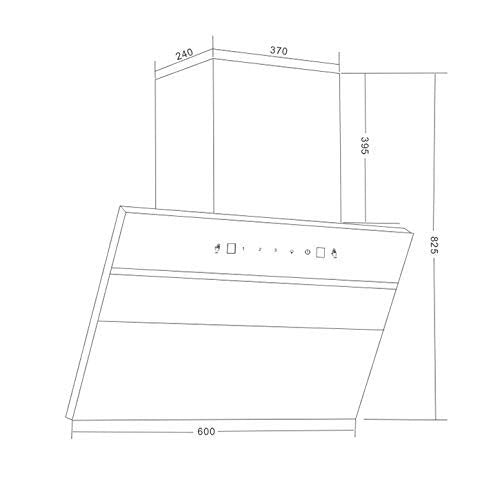 Kaff Nobelo DHC 60 Kitchen Chimney