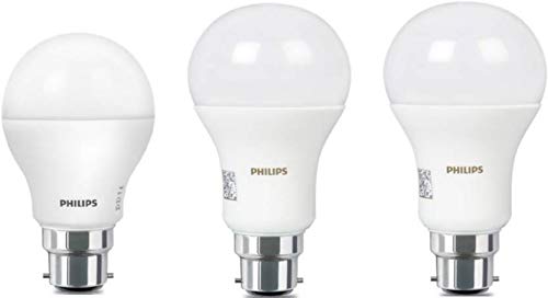 Philips 12W B22 LED Lamp Bulb (Cool Day White) - 3 Pieces (Pack of 3)