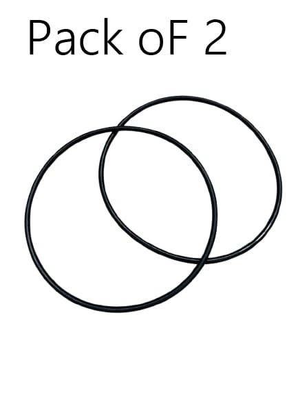 Rubber Cooker Gasket Combo Set 2 Pressure Cookers Suitable For (3LITRE) Allpressure (Cooker Gasket Combo Set 2) Hawkins Pressure Cooker Not Support, Black