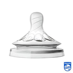 Philips Avent Natural Response 3.0 Bottle Teat- 2 x Baby Bottle Flow 3 Teats for Newborn Babies, 0+ Months (SCF042/27)