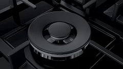 Bosch Built-in Gas Hob PPQ9B6O90I 90 cm 5 Burner (Black Glass)