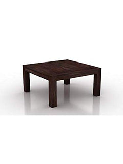 SHEESHAM Wood Coffee Table | 28X28 INCH TOP | Dark Walnut