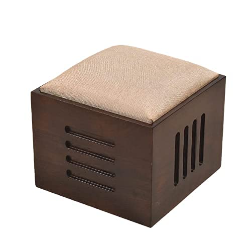 Solid Sheesham Coffee Table 4 Seater with Four Stool for Living Room Center Coffee Table for Bedroom,Cafe, Home