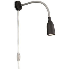Philips 55541 Wall Light – Black Roomstylers Wall Light 55541/30/86 Modern LED Wall Mounted Lamp for Bedroom