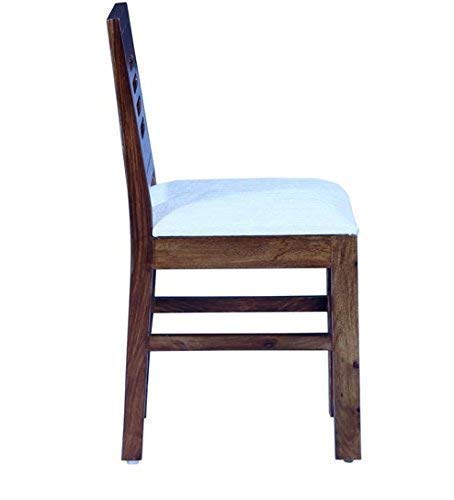 Solid Sheesham Wood Dining Chair Set of 2 for Living Room Multipurpose Wooden Study Chair for Computer Des