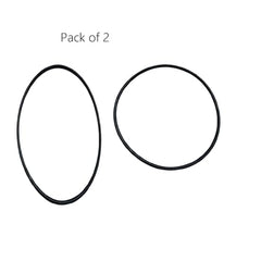 Rubber Cooker Gasket Combo Set 2 Pressure Cookers Suitable For (3LITRE) Allpressure (Cooker Gasket Combo Set 2) Hawkins Pressure Cooker Not Support, Black
