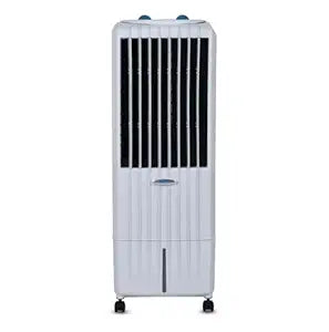 Symphony Diet 12T Personal Tower Air Cooler for Home with Honeycomb Pad, Powerful Blower, i-Pure Technology and Low Power Consumption (12L, White)
