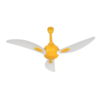 USHA New Bloom Series Helenium (Inspired by Helenium) BLDC Ceiling Fan with Bi-Directional Feature | Sleep/Boost/Timer Modes | RF Remote | Whisper-Quiet | Dust-Resistant (White & Light Green)