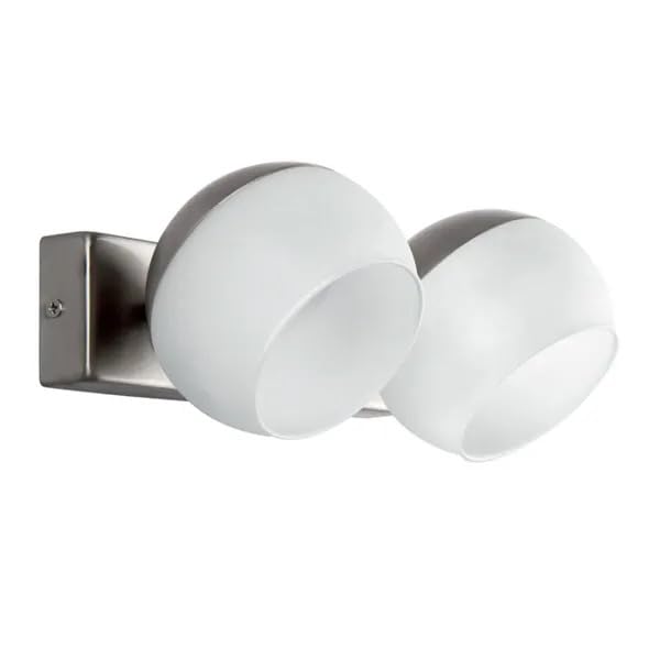 Philips 581872 Floret 12W LED Indoor Double 2700K Metallic Wall Lamp - Warm White…