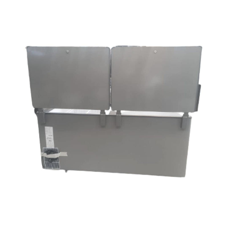 VOLTAS CVF500DA4 Double Door Deep freezer cum chiller, 469 Litres,convertible, GREY LATEST
