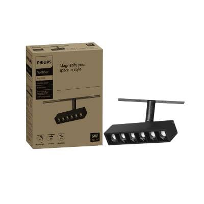 Philips 6W Warm White Tilt & Rotatable LED Spot Light