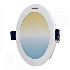 Philips 15-Watt Smart Wi-Fi LED Round Ceiling Lamp Downlighter WiZ Connected (Shades of White + Dimmable +