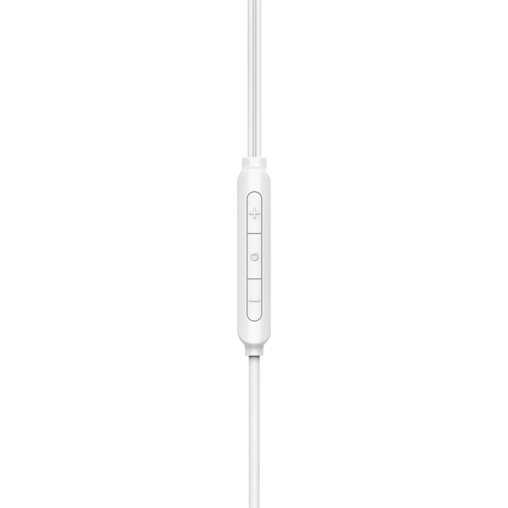 Philips TAE2146WT in-Ear Wired Headphones with USB-C Plug, 10mm Drivers for Deep Dynamic Bass and Clear Sound (TAE2146WT/00)