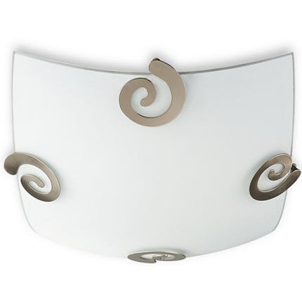 Philips Roomstylers Metal Ceiling Light - (Matt Chrome and 24-Watt) - 30706/17
