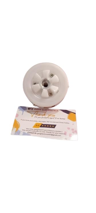 Motor Coupler (White) - Pack of 4 | Compatible with Sujata Mixer Grinder