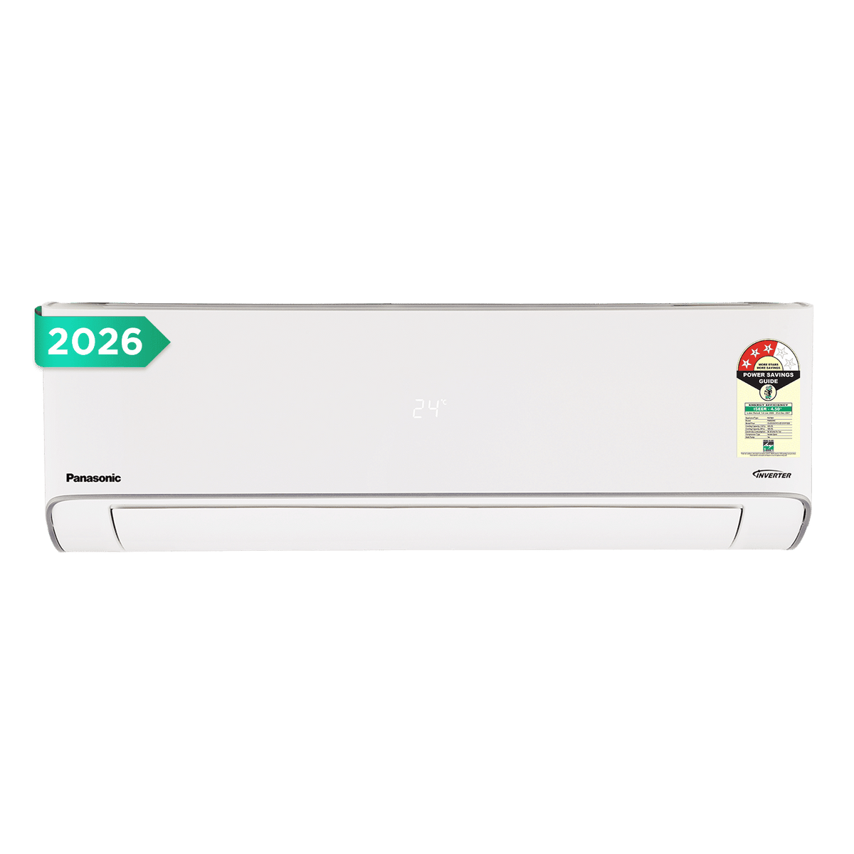 Panasonic EZ 8 in 1 Convertible 1 Ton 3 Star Hot & Cold Inverter Split AC with PM 0.1 Filter (2026 Model, Copper Condenser, CS/CU-EZ12CKYF)-1