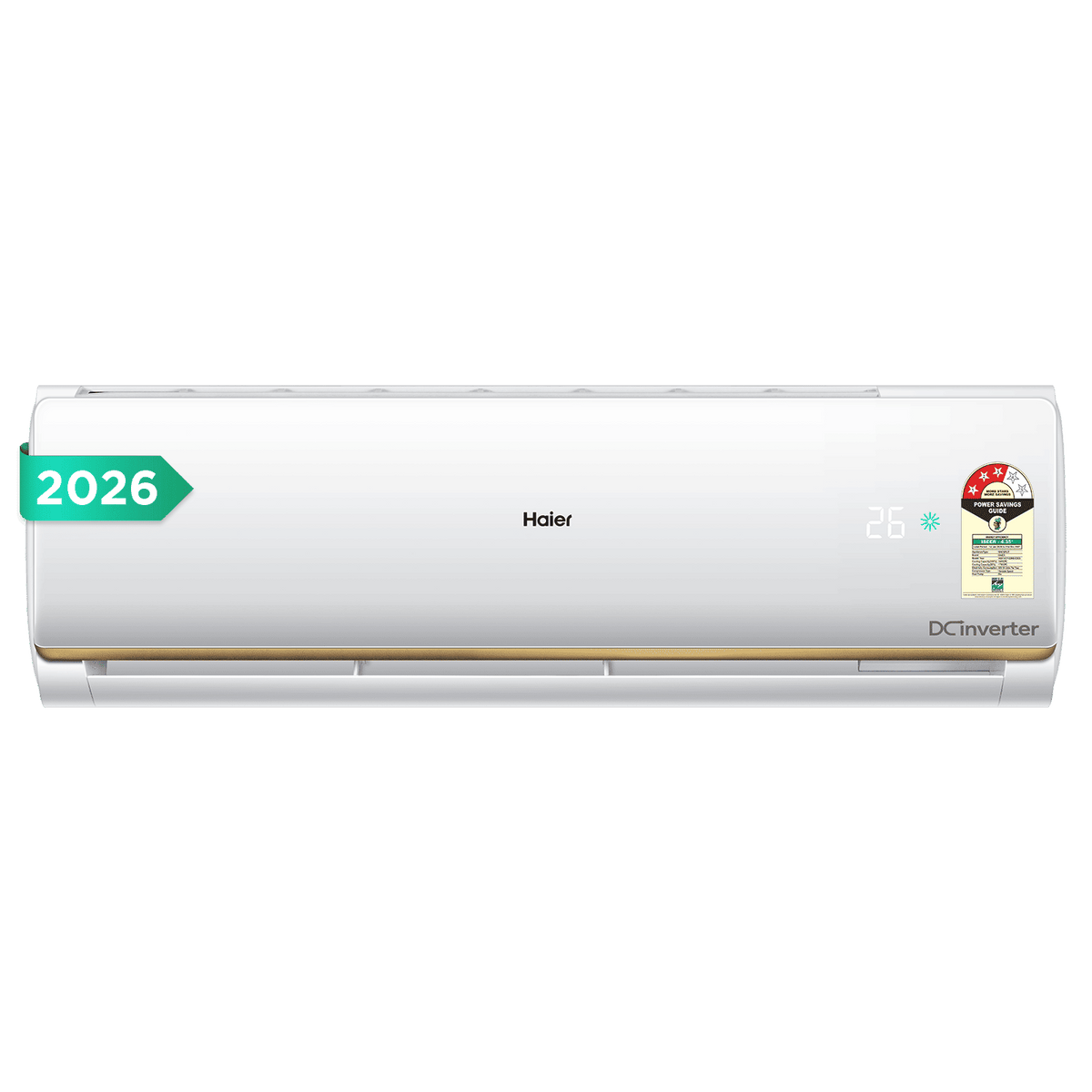 Haier Clean Cool Plus Convertible 1 Ton 3 Star Inverter Split AC with 4 Way Swing (Copper Condenser, HSA14CP-G3NB-I)-1