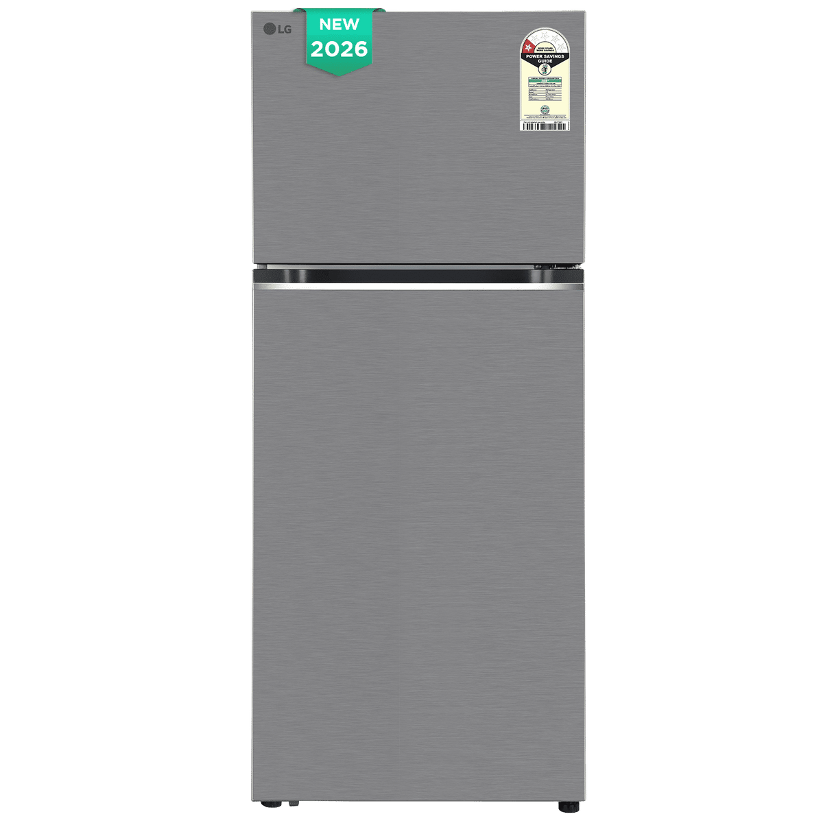 LG 380 Litres 1 Star Frost Free Double Door Refrigerator with Multi Air Flow (GLT3816NFDS, Dazzle Steel) (2026 Model)