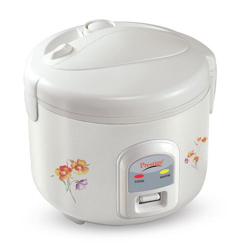 Prestige Delight Electric Rice Cooker - PRWCS 1.2 (1.2L Closed Type)