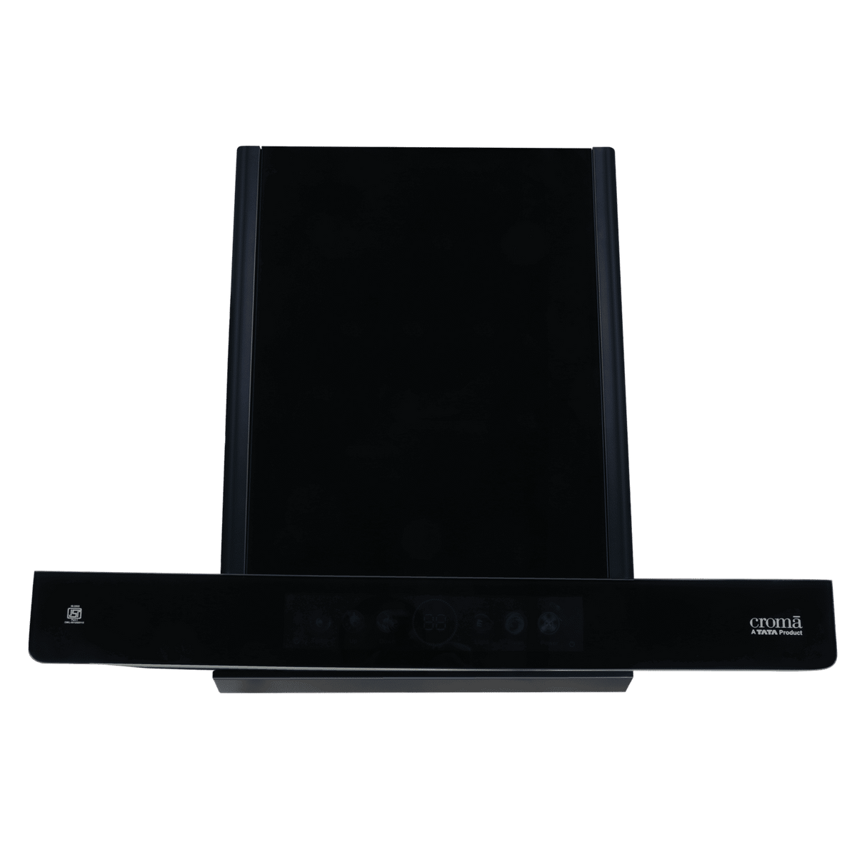 Croma AG1117 60cm 1500m3/hr Ducted Auto Clean Wall Mounted Chimney with Gesture Control (Black)
