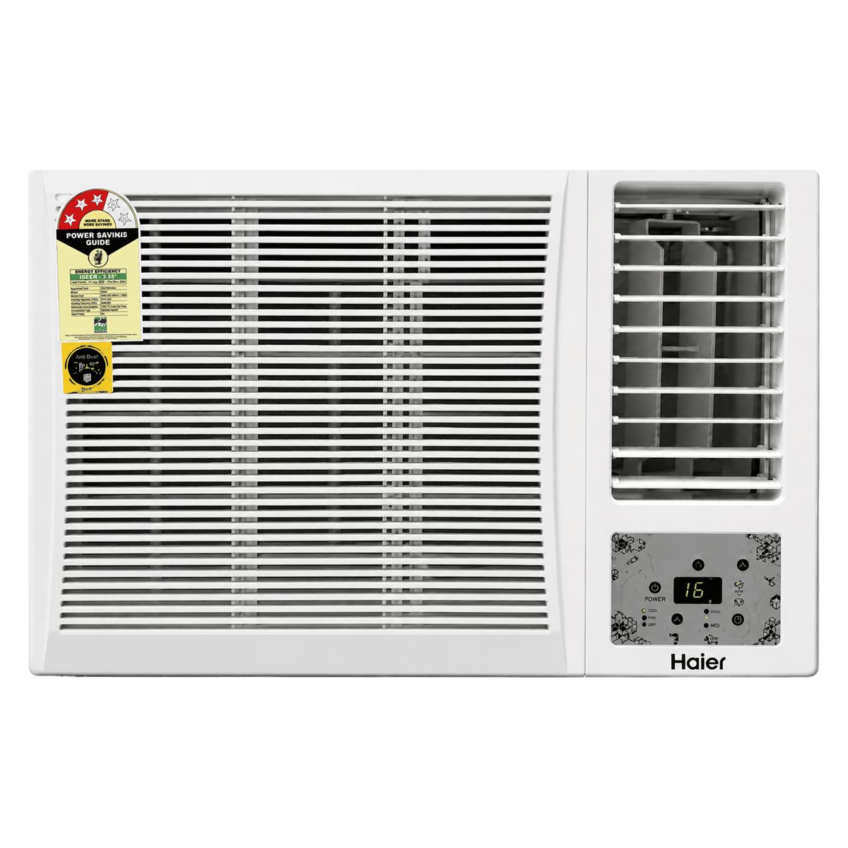 Haier 1.5 Ton 5 Star Inverter Window AC (2026 Model, Copper Condenser, Micro Anti Bacterial Filter, HWA18-W3NB-PI)-2