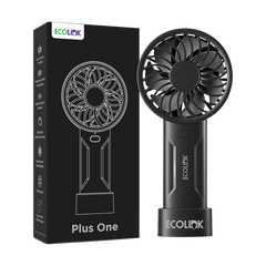 Ecolink Plus One 50mm 7 Blade Rechargeable Handheld Fan with 2000 mAh Battery (Portable)-1