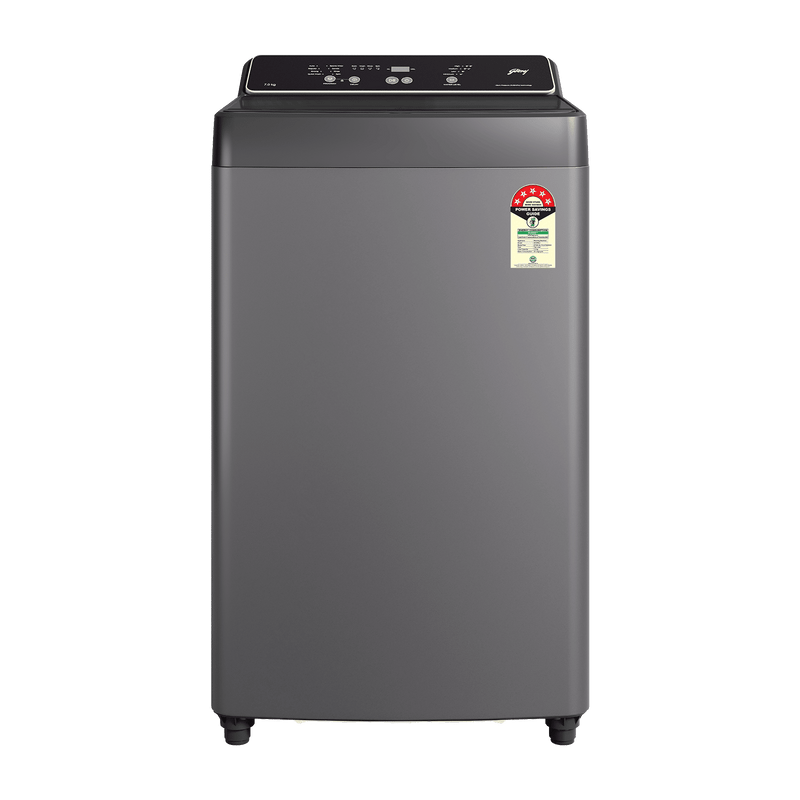 Godrej 7 kg 5 Star Fully Automatic Top Load Washing Machine (Valor, 52141601SD00553, Zero Pressure Technology, Matt Black)-1