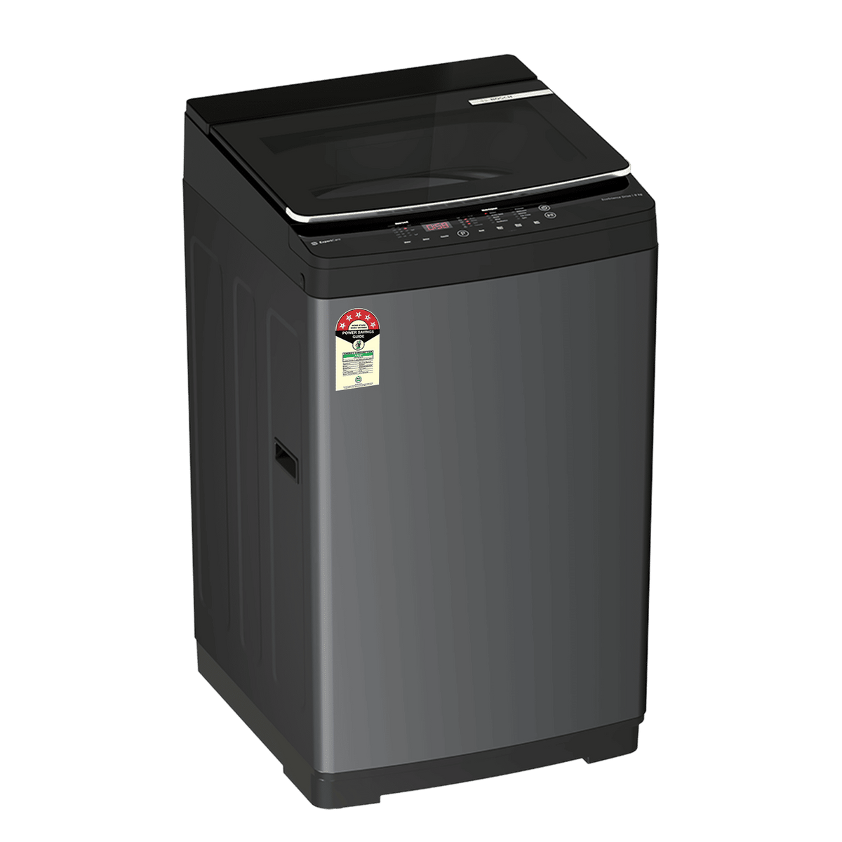 Bosch 9 kg 5 Star Fully Automatic Top Load Washing Machine (Series 2, WOE90DV0IN, EcoSilence Drive, Black)