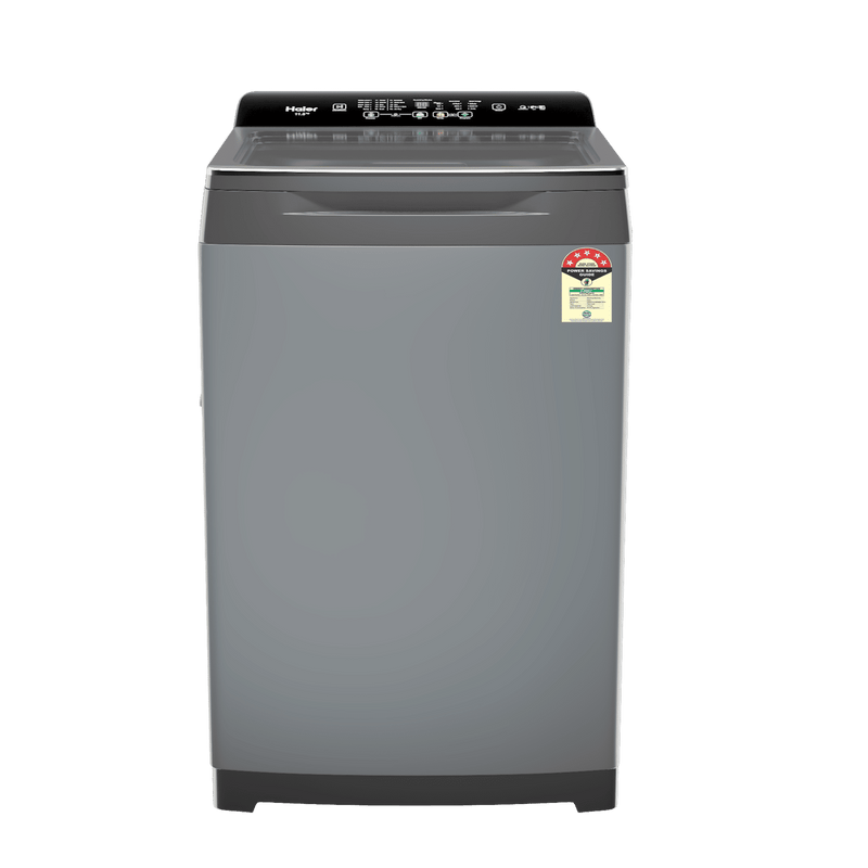 Haier 11 kg 5 Star Fully Automatic Top Load Washing Machine (688 Series, HWM110-H688BK, Air Dry, Black)-1