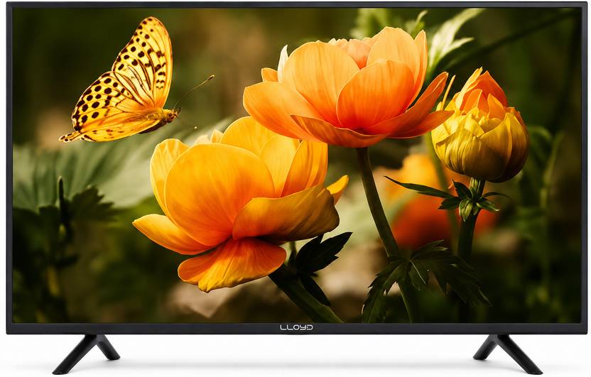 Llyod Lloyd HX600 Series 80 cm (32 inch) HD Ready LED Smart Android TV with HDR10, Dual Band Wi-Fi, Google Assistant (32HX600F)