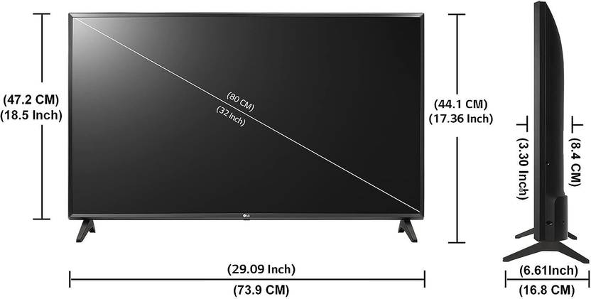 LG 80 cm (32 inch) HD Ready LED Smart WebOS TV (32LM576BPTC)-4