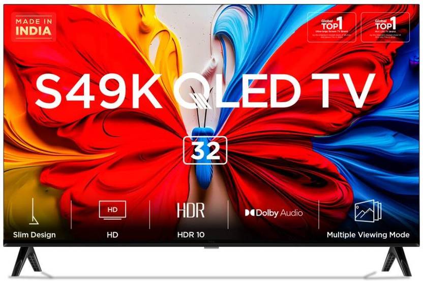 TCL S49K 81 cm (32 inch) QLED Full HD Smart Android TV (32S49K)-3