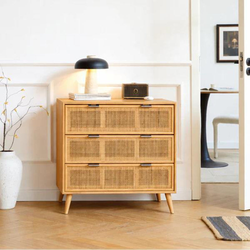 Varnisa Cane Writing Desk