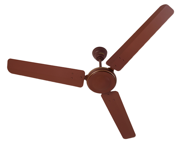 USHA 48", STRIKER 1 STAR, CEILING FAN, MAT BROWN