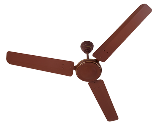 USHA 48", STRIKER 1 STAR, CEILING FAN, MAT BROWN
