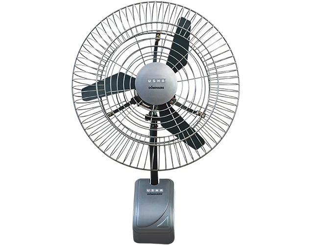 USHA 24", DOMINAIRE, AIR CIRCULATOR WALL, GREY