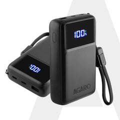 AGARO Spark 20000 mAh Compact Power Bank, 45W Quick Charging for Smartphones-1