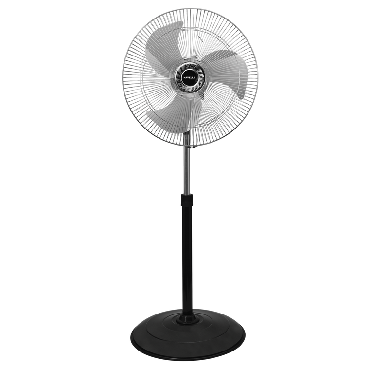 HAVELLS 18'', V - 3, PEDESTAL FAN, BLACK