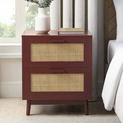 Canora 2 Drawer Bedside Table