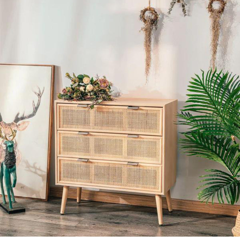 Varnisa Cane Writing Desk