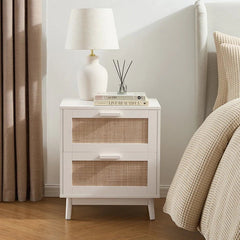 Canora 2 Drawer Bedside Table