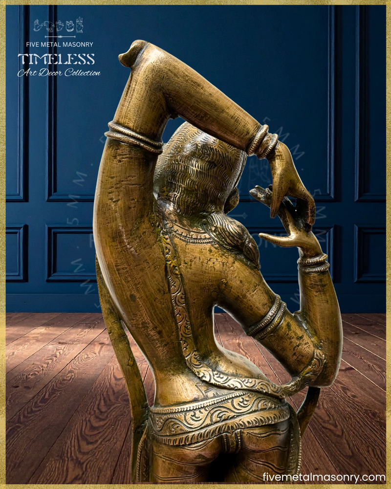 Apsara  Panchaloha Bronze Icon - 22"- Timeless Collection