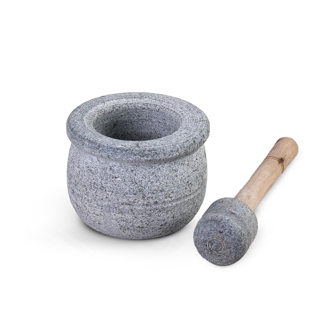 Stone Chatti and Mathu (Dal Masher)