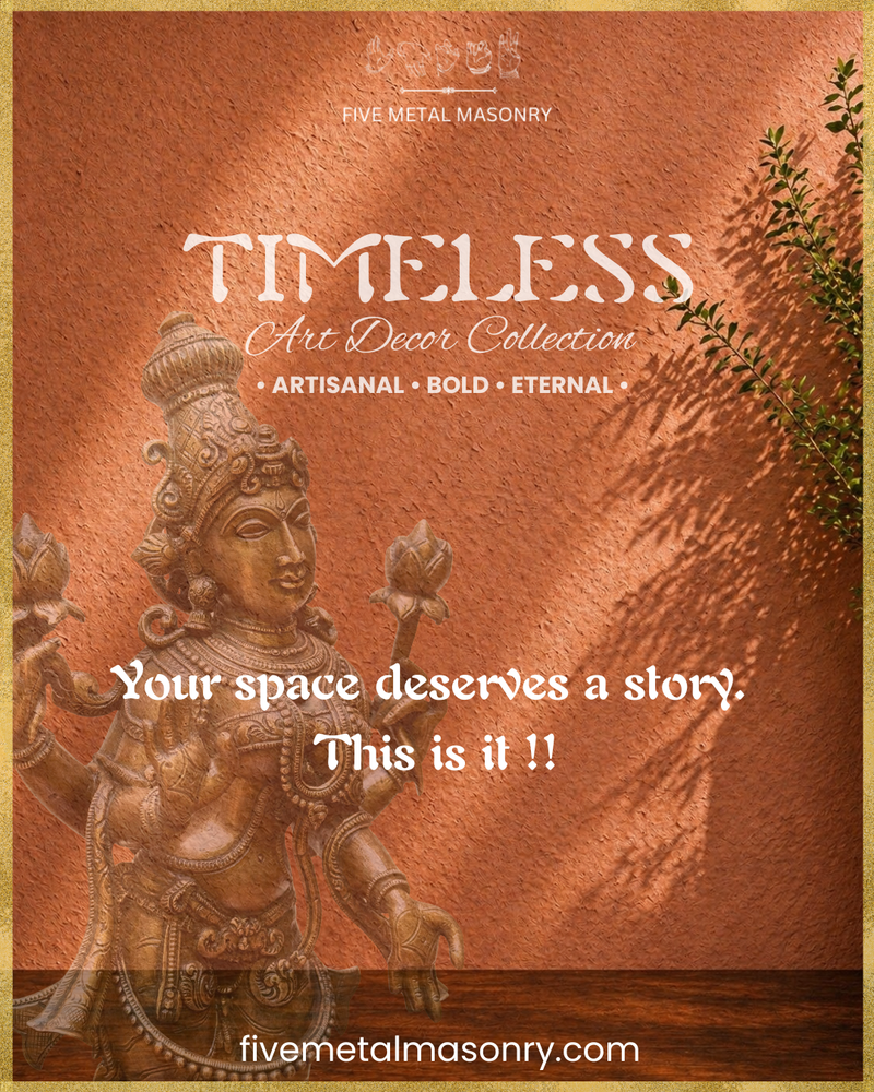 Lakshmi Panchaloha Bronze Icon - 20" Standing - Timeless Collection